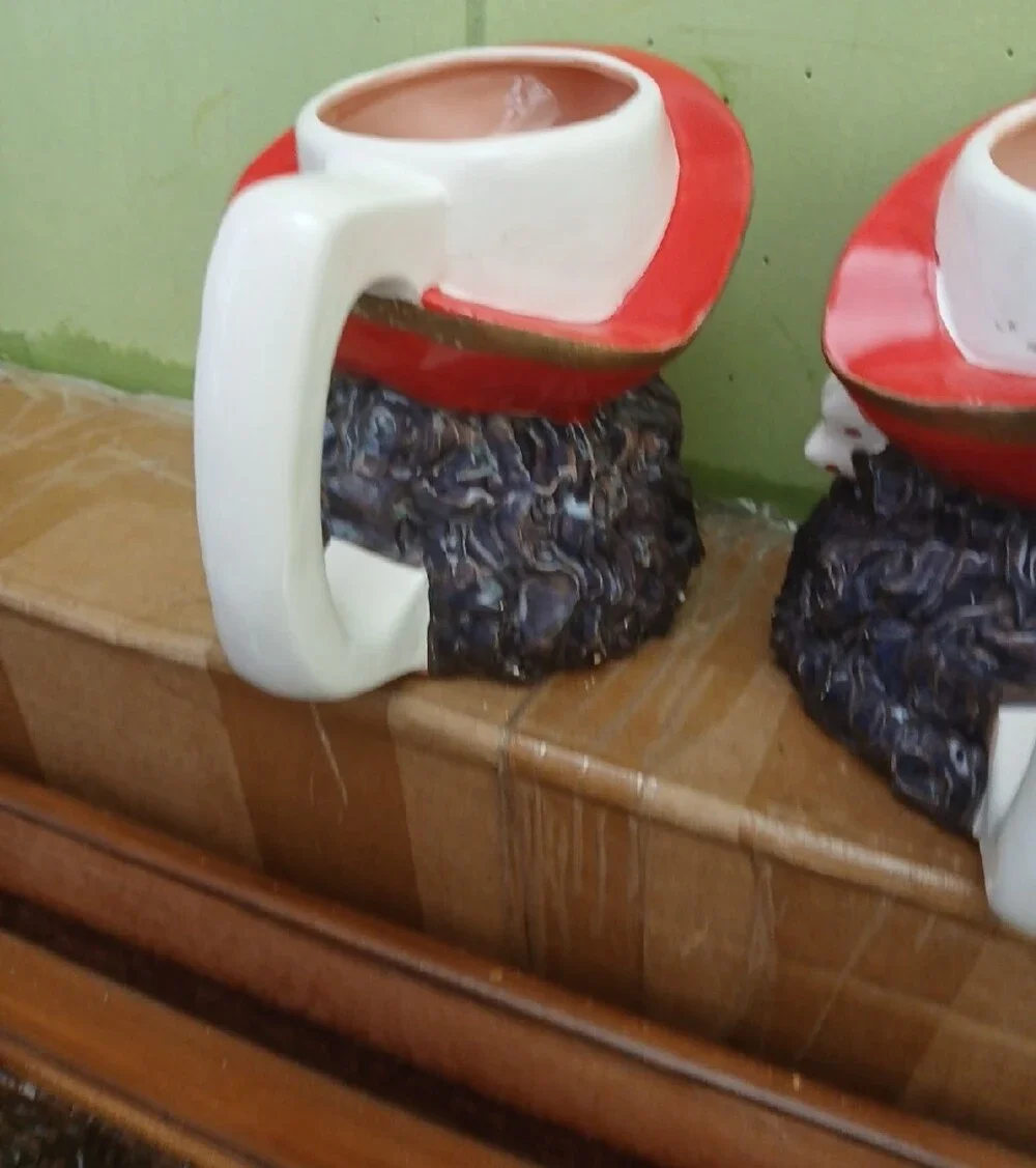 Ceramic Mugs Pair